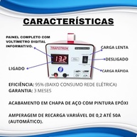 Carregador de Bateria 50A 12V CV50AH: Potência e Carga para seu Som Automotivo - imagem 5