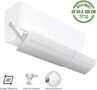 Defletor de Ar Condicionado com Regulagem de Ângulo - 50cm a 100cm | Proteja-se do Ar Direto - imagem 4