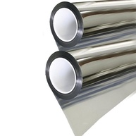Película Insulfilm Prata Espelhada Poliéster Profissional 50cm x 2m - Proteção Solar e Privacidade com Estilo - imagem 1