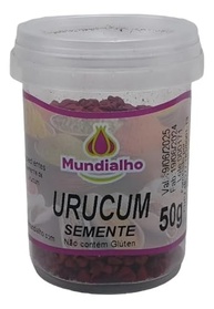 Urucum Semente Pote 50g Mundialho - imagem 2