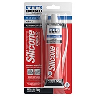 Silicone Acético Alta Temperatura Vermelho 50g - Vedação Automotiva e Industrial TEKBOND - imagem 2