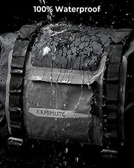 Alforjes Moto Impermeáveis Kemimoto 50L PVC: Aventura Segura e Confortável - imagem 3
