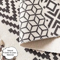 Tapeçaria de Parede Macramê Boho - 50x86 cm - Diamante Geométrico para Decoração de Quarto e Sala - imagem 5