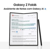 Samsung Galaxy Z Fold6 512GB 5G: Revolucione Sua Experiência com Tela Dobrável 7.6" Azul - imagem 5