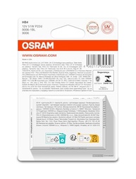 Lâmpada Osram HB4 51W 12V: Iluminação Potente e Segura para Seu Veículo - imagem 4