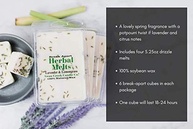 Swan Creek Lavender Lemongrass 5.25oz Drizzle Melts 4-Pack | Soy Wax Melts Herbal Fragrance for The Home | Spring Scented Break Apart Soybean Wax | Made in The USA - imagem 4