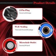 Conjunto 6 Injetores Combustível 5281427AA para Chrysler Pacifica, Dodge Durango, Jeep Grand Cherokee e mais - imagem 5