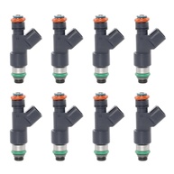 Conjunto Injetores Combustível FJ977 8 Peças 4 Furos para Chevrolet GMC 5.3L V8 - imagem 1