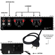 Som Ambiente Bluetooth: Kit Completo 55W - imagem 2