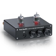 Fosi Audio Box X4: Pré-amplificador Phono Valvulado com Tubos JAN 5654W para Toca-Discos MM - imagem 1