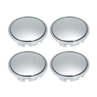 Kit 4 Tampas Centrais de Roda Universal Cromado ABS 56mm - Elegância e Proteção para seu Carro - imagem 2
