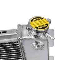 Radiador Alumínio 3 Fileiras 58cm para Chevy Camaro/Firebird Big Block 67-69 - imagem 4