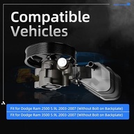 Bomba Direção Hidráulica Dodge Ram 2500/3500 5.9L 2003-2007 com Polia - Peça 20-70268 - imagem 3