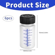 6 Frascos de Retoque de Tinta 59ml com Pincel - Reparo de Arranhões e Lascas para Carro - imagem 4