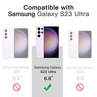 JETech Capa Magnética para Samsung S23 Ultra 5G: MagSafe, Fosca Translúcida e Proteção Anti-Choque (Preta) - imagem 3