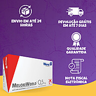 MeloxiWorld 0,5mg: Alívio para Pets de 5kg - imagem 2