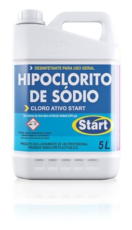 Hipoclorito de Sódio 10% 5L - Desinfetante Profissional Tira Lodo e Bactericida - imagem 1