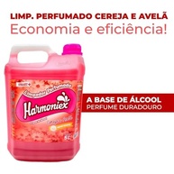 Limpador Perfumado Multiuso Cereja e Avelã Harmoniex 5L - Limpeza Profunda com Fragrância Duradoura - imagem 4