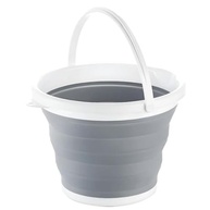Balde de Silicone Dobrável 5L – Portátil e Multifuncional para Casa, Camping e Viagens - imagem 2