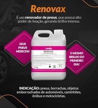 Pneu Pretinho Renovax 5L: Brilho e Proteção Duradoura para Todos os Veículos - imagem 3