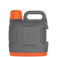 Garrafa Térmica 5L Supertermo Cinza - Isolamento Térmico Premium com Tampa Colorida - imagem 2