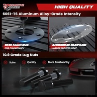 Espaçadores de Roda 5x115 3mm CNC Alumínio 6061-T6 para Dodge Charger/Challenger - imagem 5