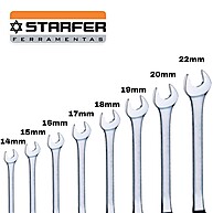 Chave Fixa Starfer: Kit 8 Peças 6-22mm - imagem 2