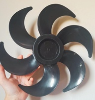 Hélice Ventilador Mondial Maxi Power 30cm 6 Pás Cinza - Alta Performance - imagem 2