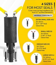 Kit 6 Ferramentas de Instalação de Vedação Hidráulica U-Cup - Instalação Rápida e Segura - imagem 5