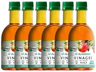 Kit 6 Vinagre Maça Orgânico Acidez Acética 4% Almaromi 400ml - imagem 2