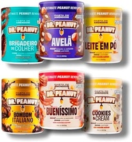 Kit 6 Pasta de Amendoim Zero Lactose 600g Cada - Dr Peanut (Cookies/Bueníssimo/Avelã/Leite em Pó/Brigadeiro de Colher/Bombom Italiano) - imagem 2