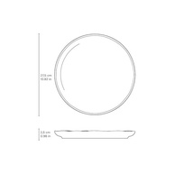 Conjunto com 6 Pratos Rasos Bio Dust - Porto Brasil | Seguro e Elegante para o Dia a Dia - imagem 4