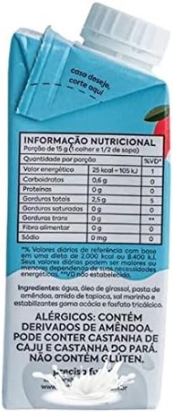 Kit 6 Cremes Vegetais Cremeria A Tal Da Castanha 200g - imagem 2