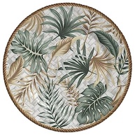 Prato Raso Eudora Alleanza - 6 Unidades | Cerâmica Premium com Decoração Digital - imagem 2