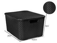 6-decorativa-a-organizadoras-7l-preta-multiuso-com-e-com-rattan-caixas-tampa-kit-a