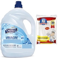 Kit Vinagre 5L (6%) + Bicarbonato de Sódio 1kg – Limpeza Poderosa e Desengordurante - imagem 2