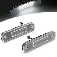 Kit Luz de Placa LED Xenon Branco 6000K para Honda Civic 6ª Geração (92-00) e Del Sol (93-97) - Sem Erros - imagem 1