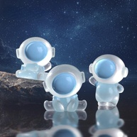 6 Peças Astronauta Luminoso em Micro Paisagem - Decoração Criativa em Resina para Sala e Desktop - imagem 2