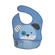 Kababy Babador Impermeável com Estampa de Cachorrinho Azul - Fecho Ajustável para Bebês 6+ Meses - imagem 3