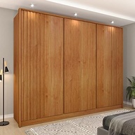 Guarda-Roupa Casal 6 Portas e 6 Gavetas em Cinamomo – Design Moderno e Espaçoso - imagem 2