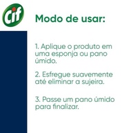 Kit 6 Limpadores CIF Cremoso Original 450ml: Brilho Impecável e Limpeza Profunda - imagem 5