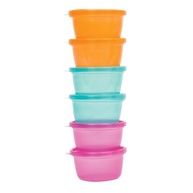Kit 6 Potes para Papinha Infantil Rosa - Congelamento Seguro e Prático - imagem 4