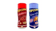 Temperos P/ Pipoca Popcorn Cx 12 Frascos. 6 Calabresa - 6 Queijo Nacho - imagem 2