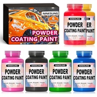 Tinta de Revestimento em Pó Premium - 6 Cores Vibrantes | Proteção Durável para Superfícies Metálicas - imagem 1