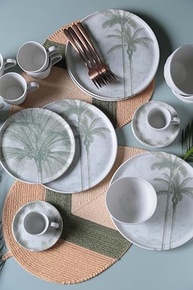 Conjunto com 6 Pratos de Sobremesa Bio Tropicália - Porto Brasil | Seguro e Elegante - imagem 3