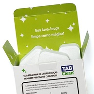 Tablete Limpa Máquina de Lavar Louças - 6 Unidades de 20g - TabClean Neutro - imagem 3
