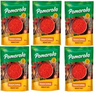 6 Pacotes de Molho De Tomate Pomarola Tradicional Sache 300g - imagem 2