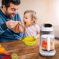 EVLA'S Máquina de Comida de Bebê com Vaporizador e Liquidificador - Tela Touch, 6 Bolsas Inclusas - imagem 3