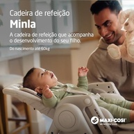 Cadeira de Refeição Maxi-Cosi Minla 0-9kg - Conforto e Versatilidade em 6 Modos - imagem 4