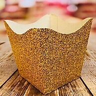 Cachepôs Decorativos Glitter Ouro: Kit de 10 a 60! - imagem 2